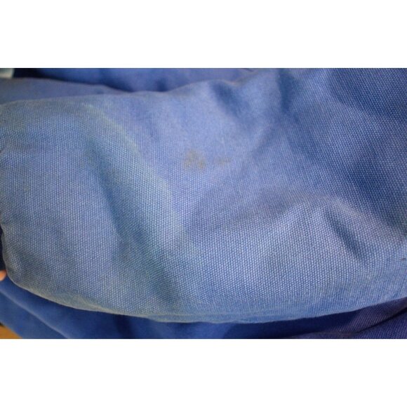 Unbranded Mens 3XL Blue Duck Quilted Lined Workwear Hooded Work Jacket M968 - Picture 11 of 11